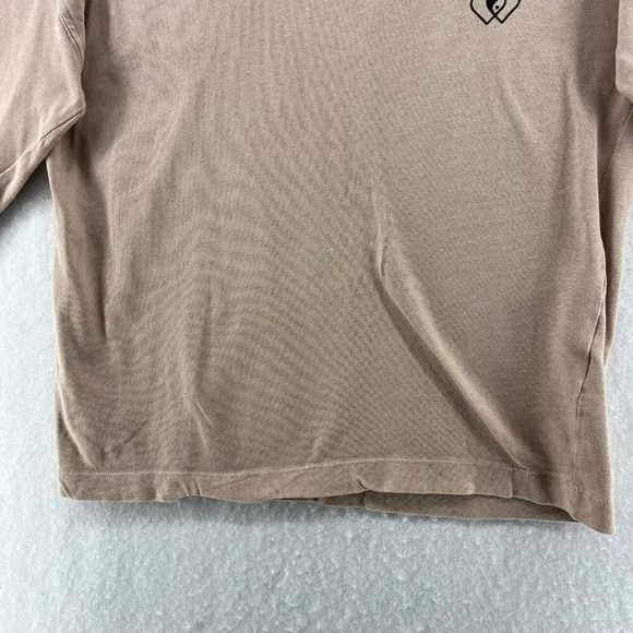 Zara T-Shirt Boys Sz 9-10 Brown Graphic Print Crew Neck Regular Fit Pullover - Picture 7 of 10